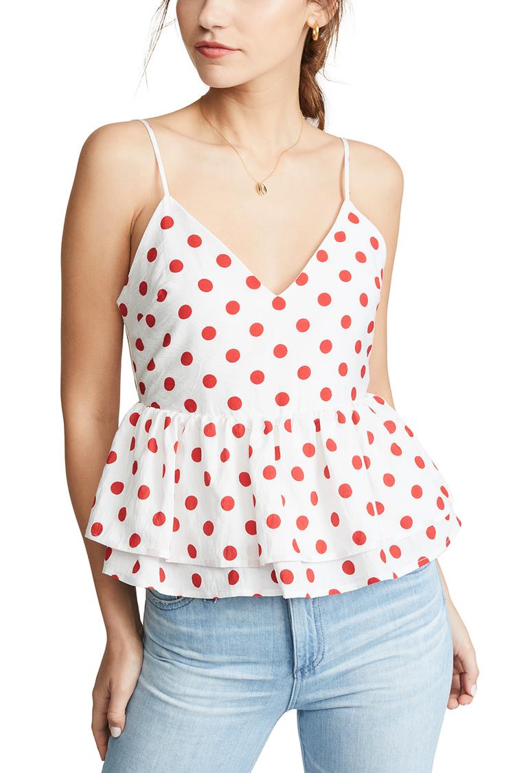 Polka Dot Tops For Womens China Manufacturers (1)